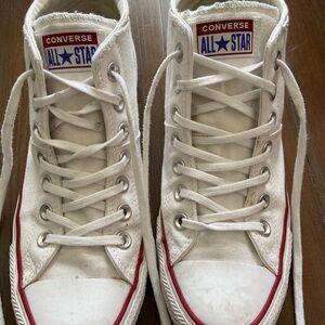 Converse All Star White High-Top Sneakers